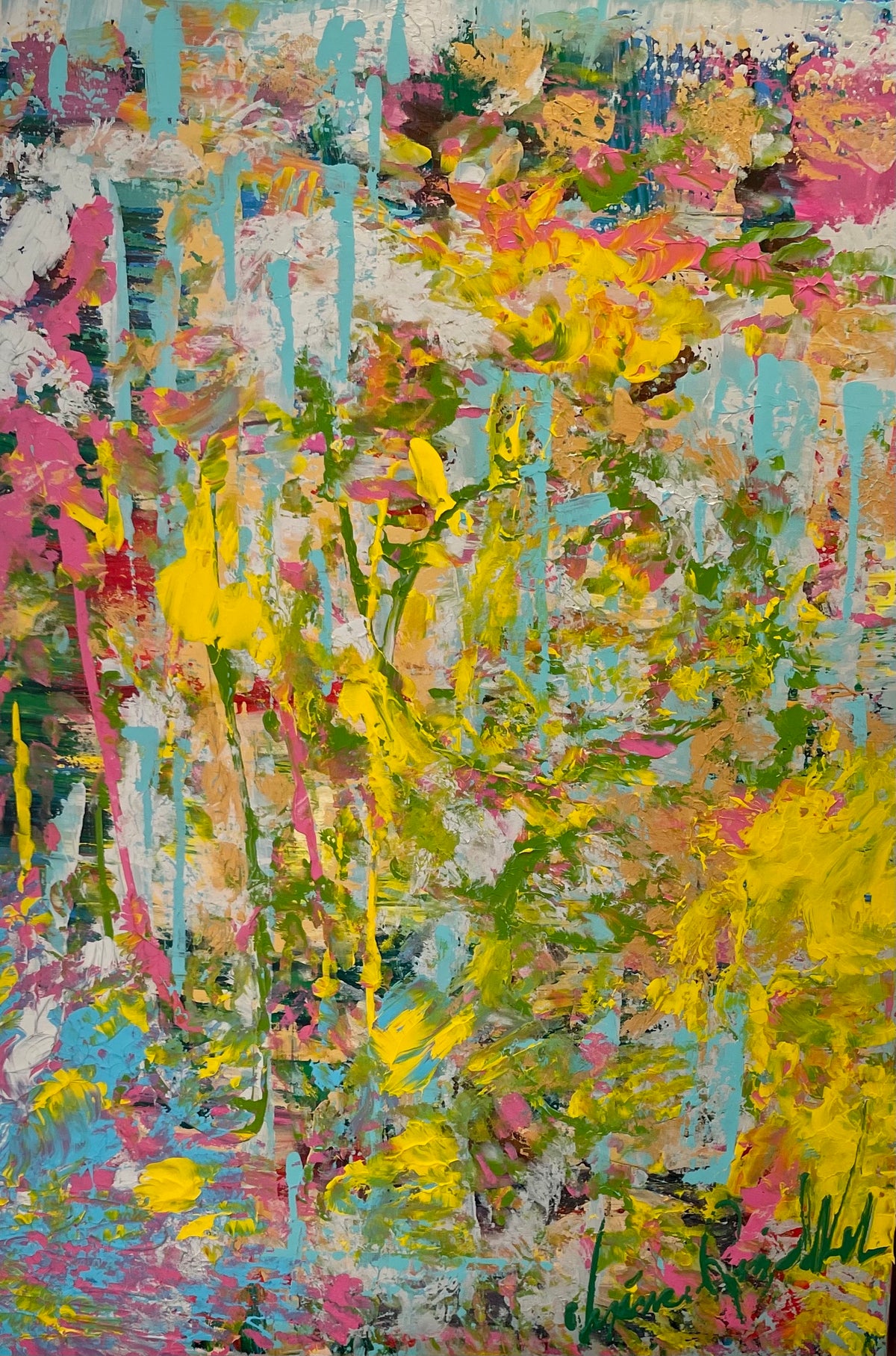 &quot;Pink Beautiful Day&quot; - SOLD