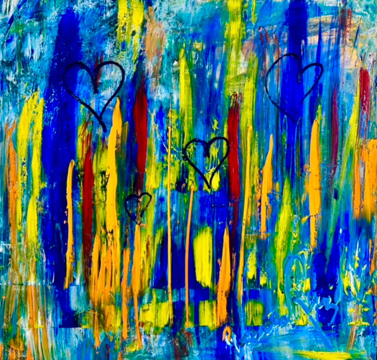 &quot;Loving Raining Hearts&quot;