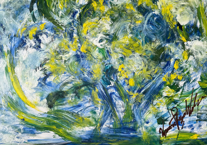 I really like it, original painting by Veronica Ruiz de Velasco